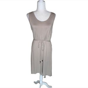 Lole Neutral Racerback Belted Tank Dress | Size M